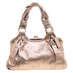 Coach Parker Shoulder Bag Pink Champagne